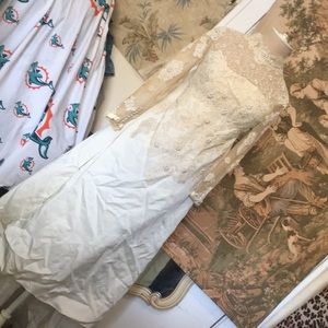 Vintage  wedding dress 50s S